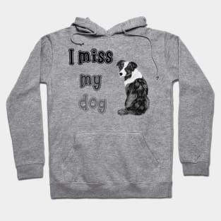 I miss my dog Hoodie